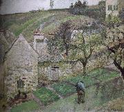 Camille Pissarro Loose multi-tile this Ahe rice Tash foot France oil painting artist